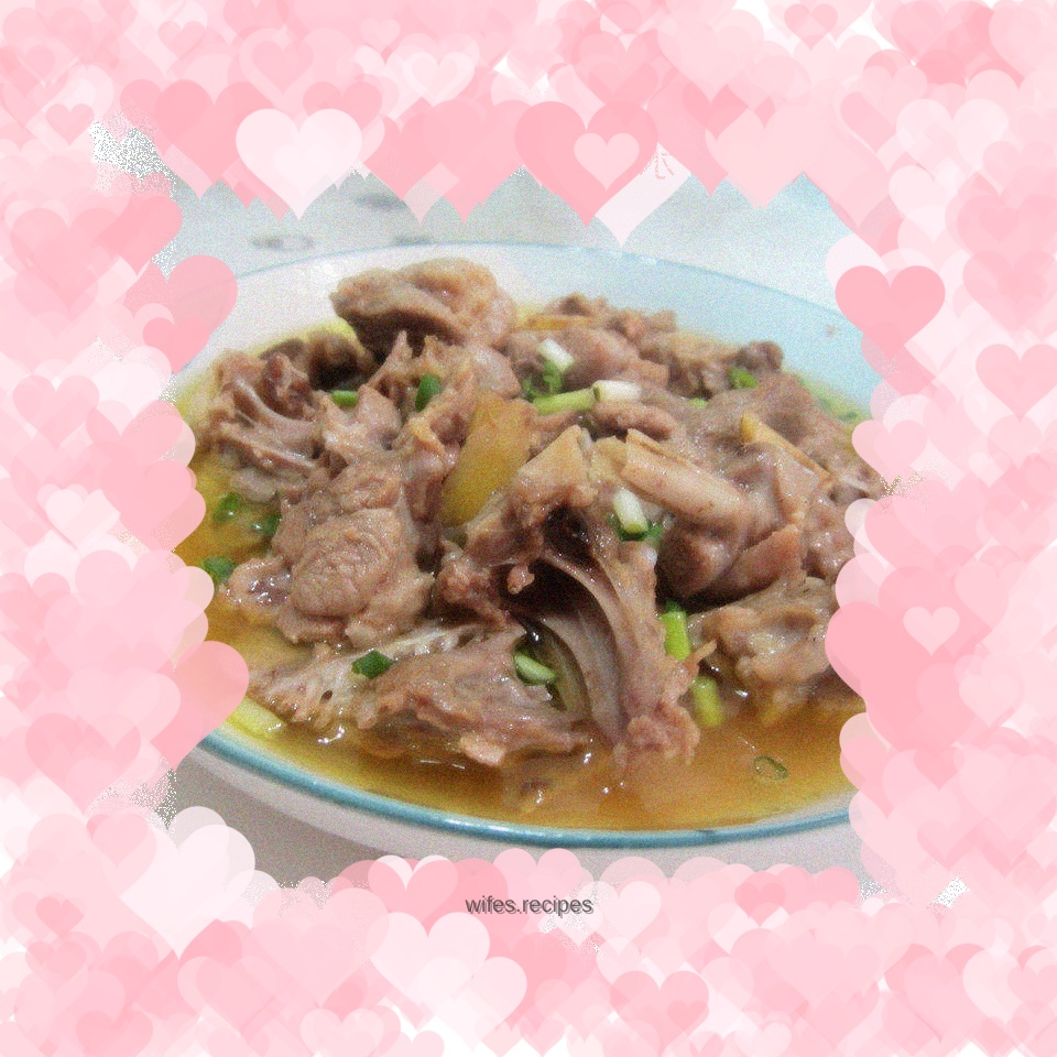 Orange-flavored duck