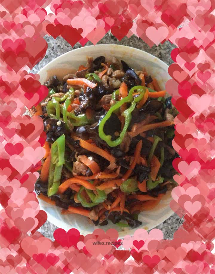 Fish-flavored shredded pork