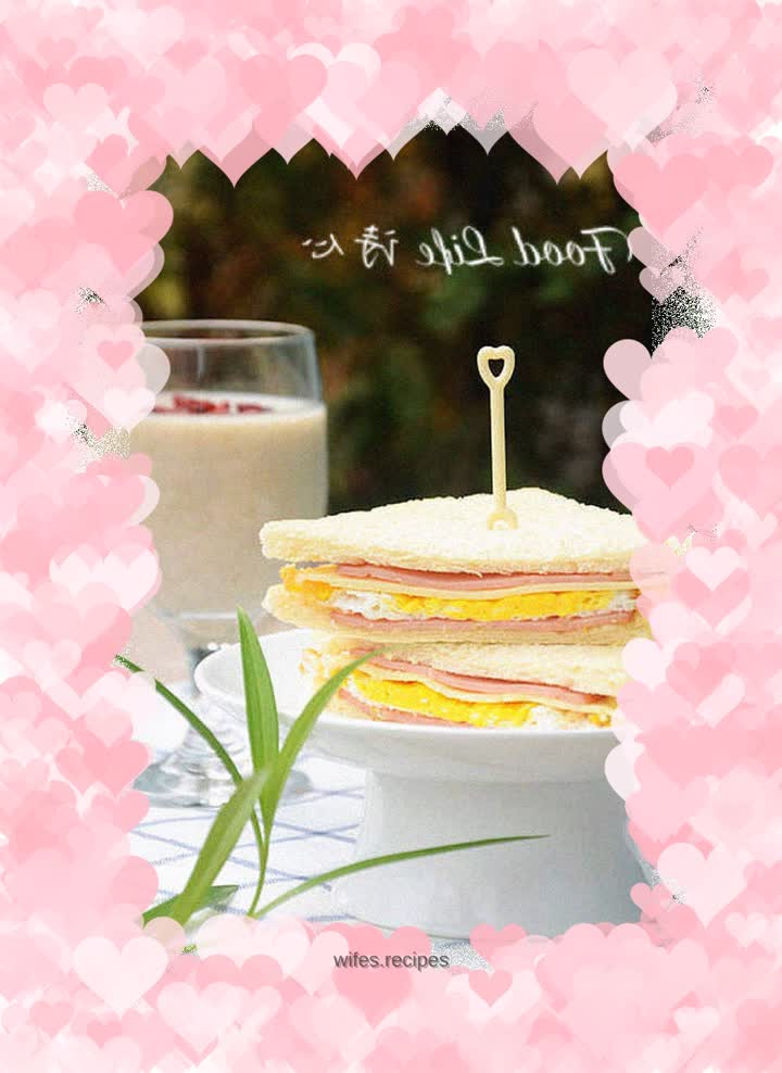 【Ham and Cheese Sandwich】---A classic flavor you won’t get tired of