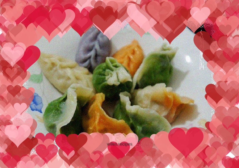 Colorful New Year’s Eve Dumplings