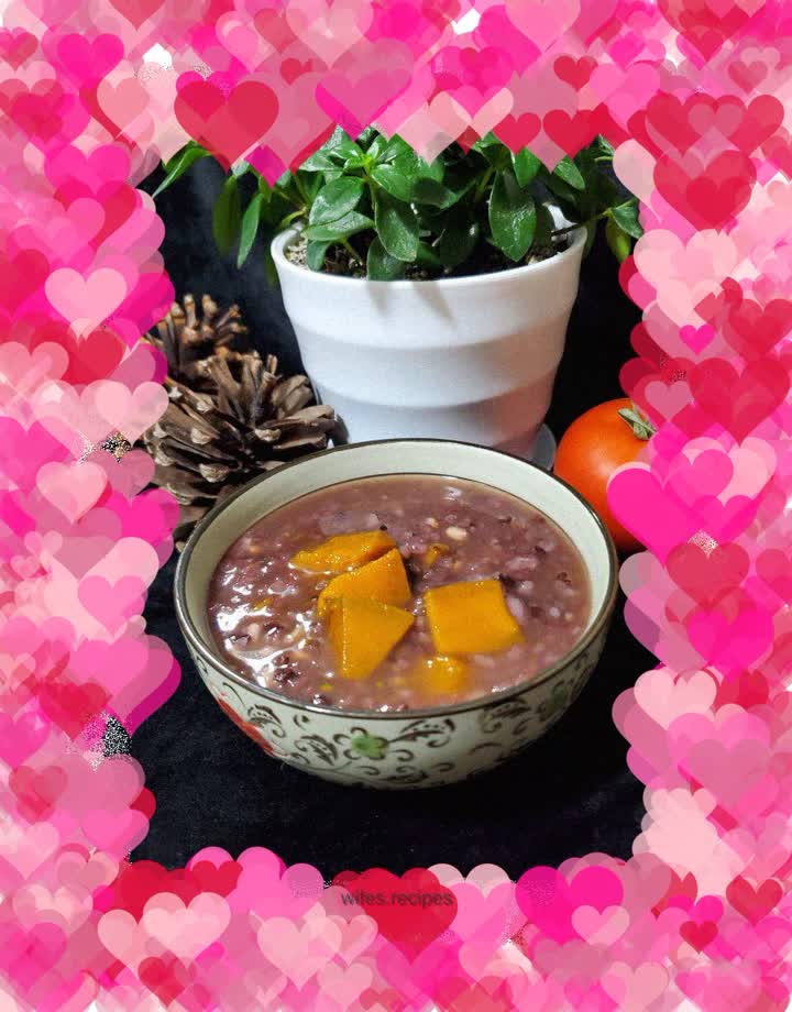 Black Rice Beibei Pumpkin Porridge