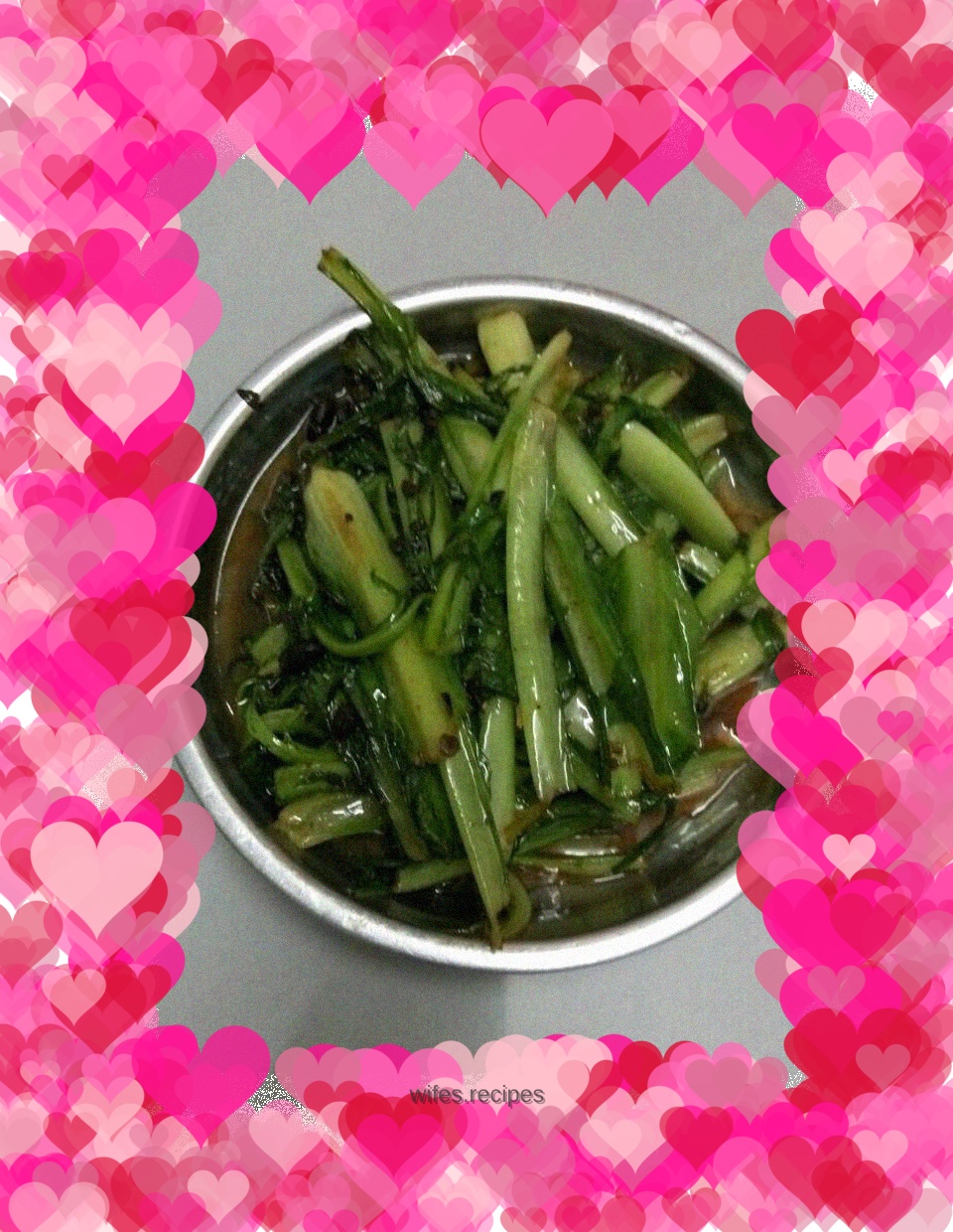 Canned fish stir-fried with bitter wheat