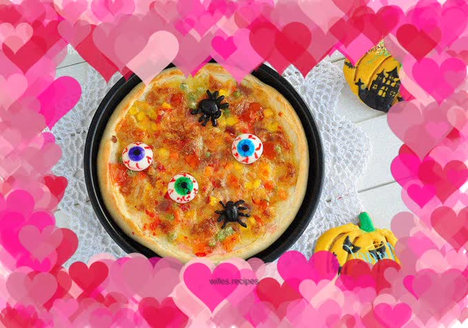 Halloween Scream Pizza