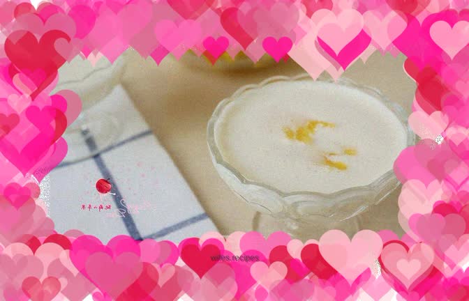 Pineapple yogurt smoothie