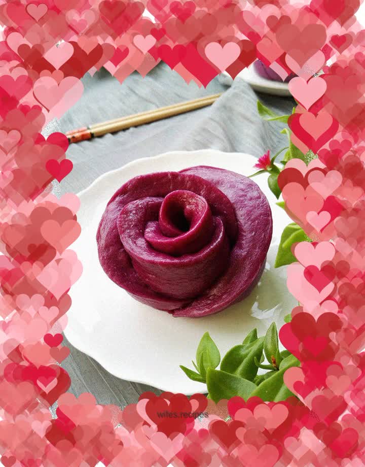 Purple Sweet Potato Rose