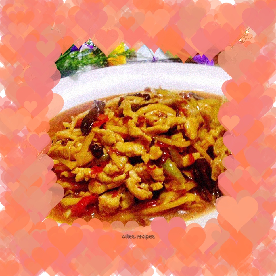 Classic Sichuan cuisine Fish-flavored shredded pork