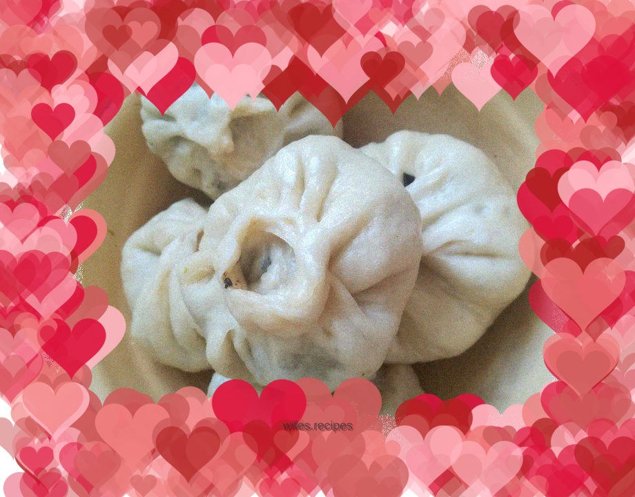 Cabbage vermicelli buns