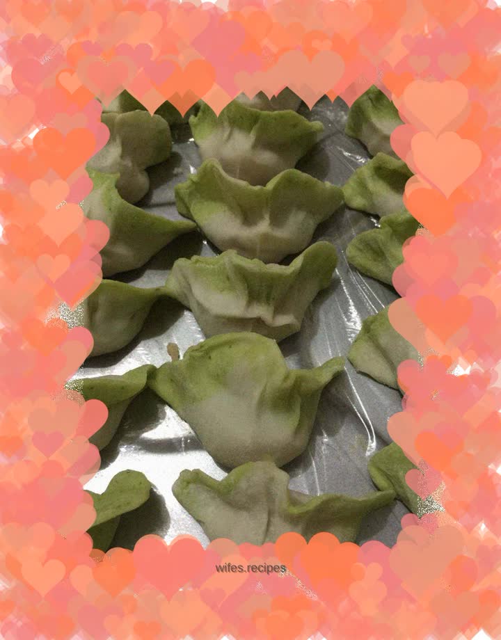 Mushroom, carrot and chicken dumplings