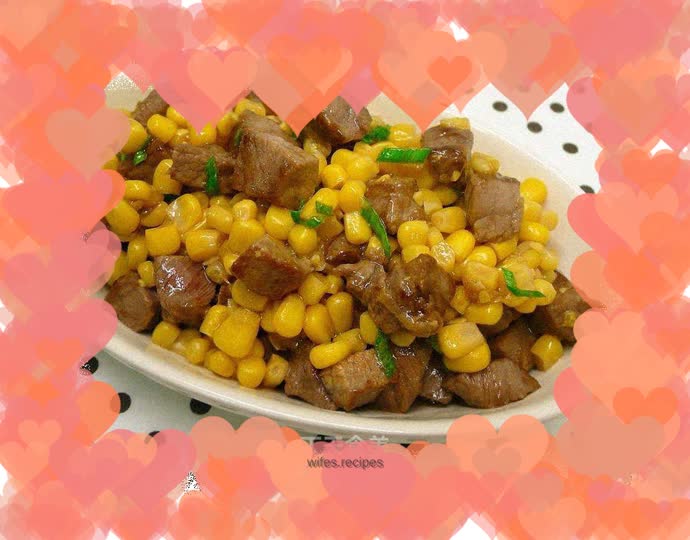 Dice Beef Fried Corn ★Kou Kou Steak 2