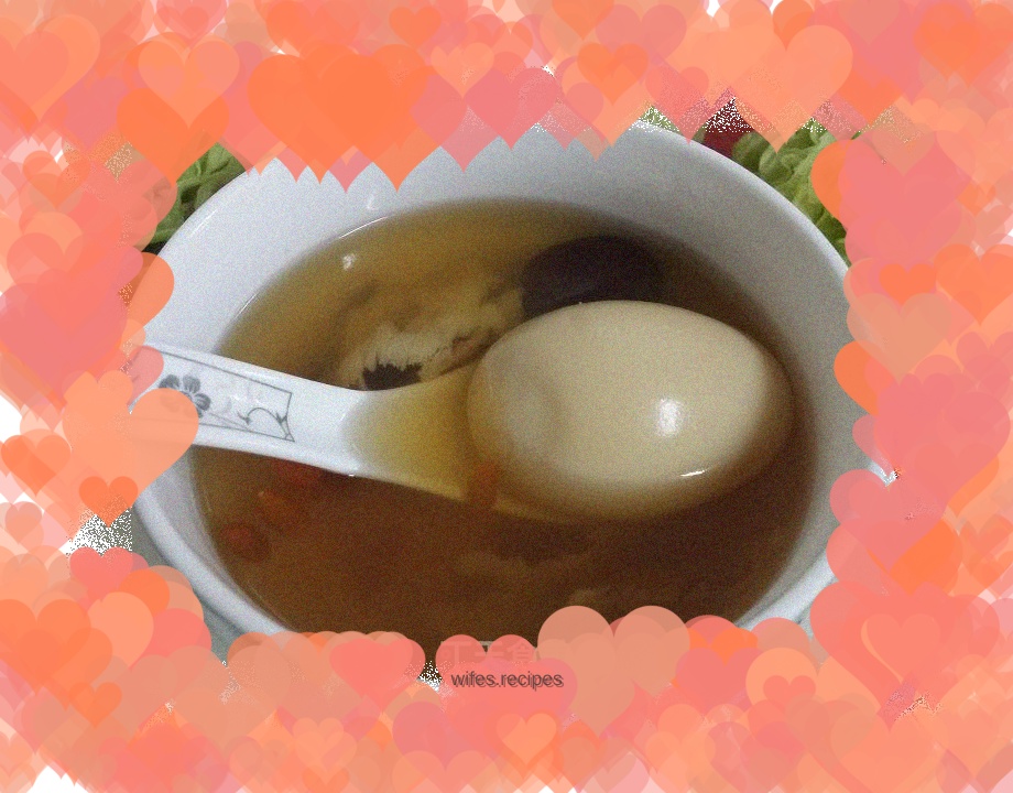 Angelica stewed eggs