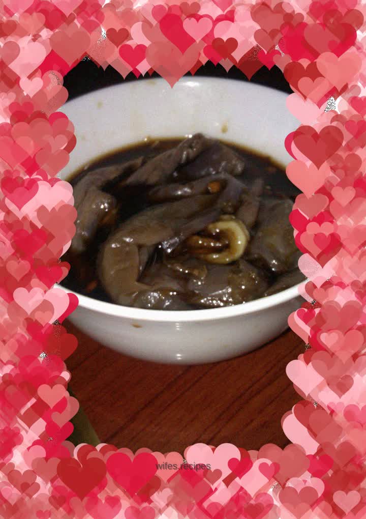 Eggplant with garlic