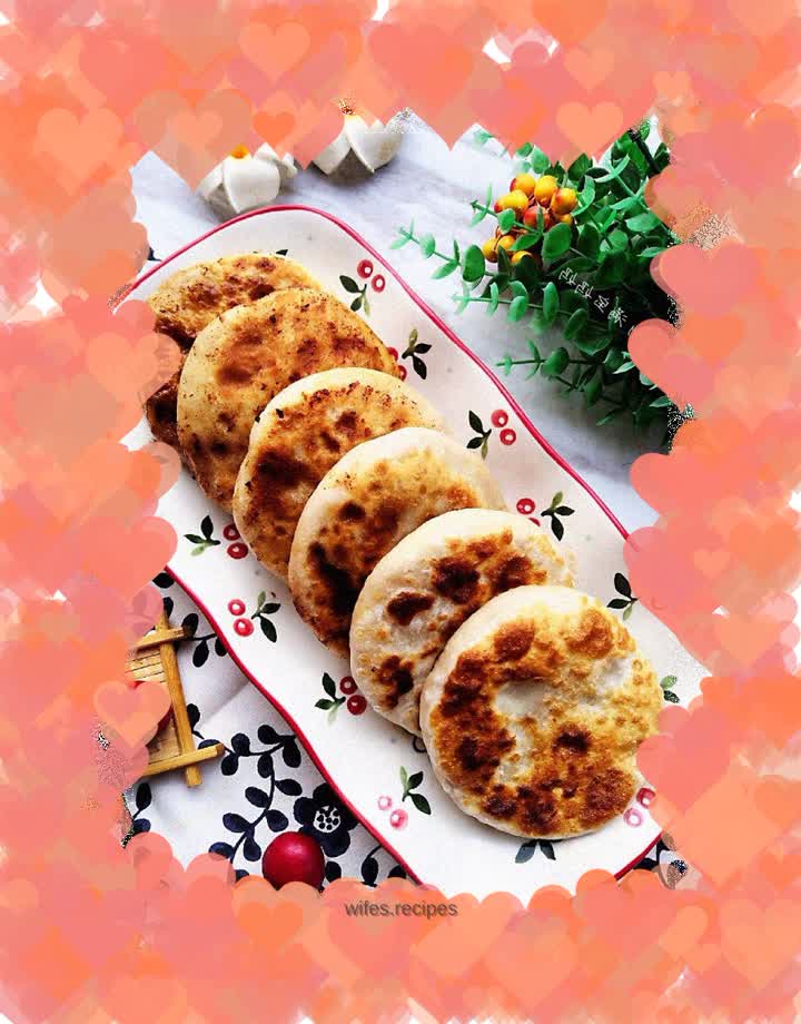 Beef and green onion pie