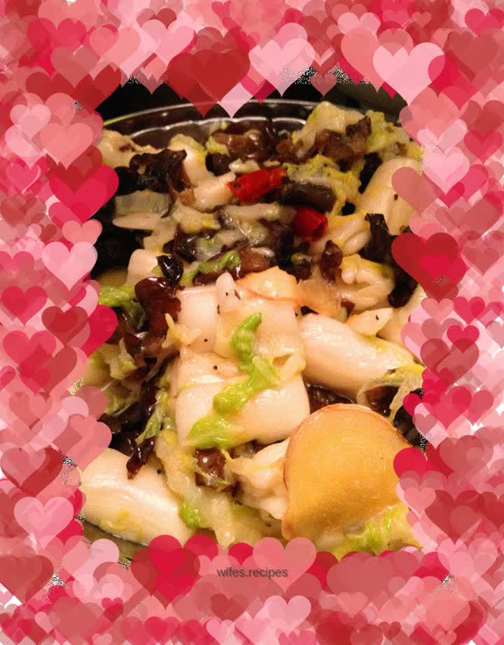 Hometown fried rice cake