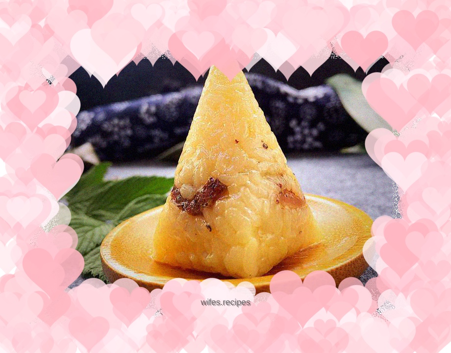 Fresh meat rice dumplings