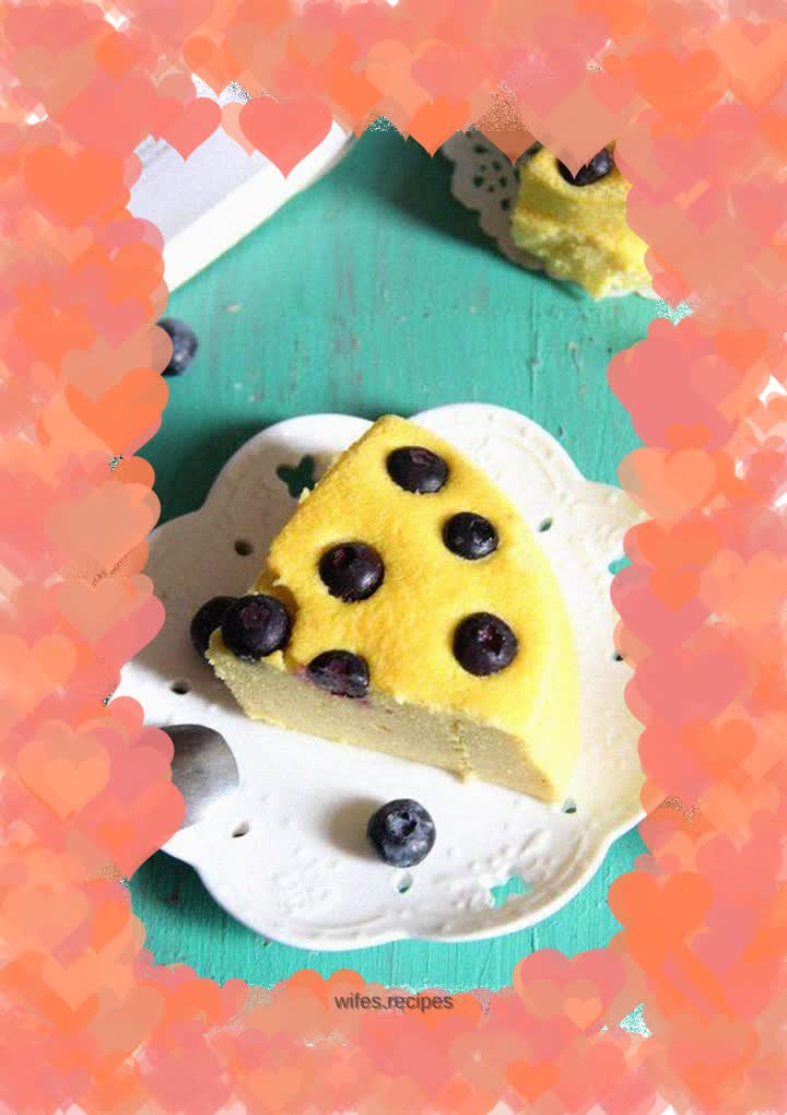 Blueberry yogurt cake