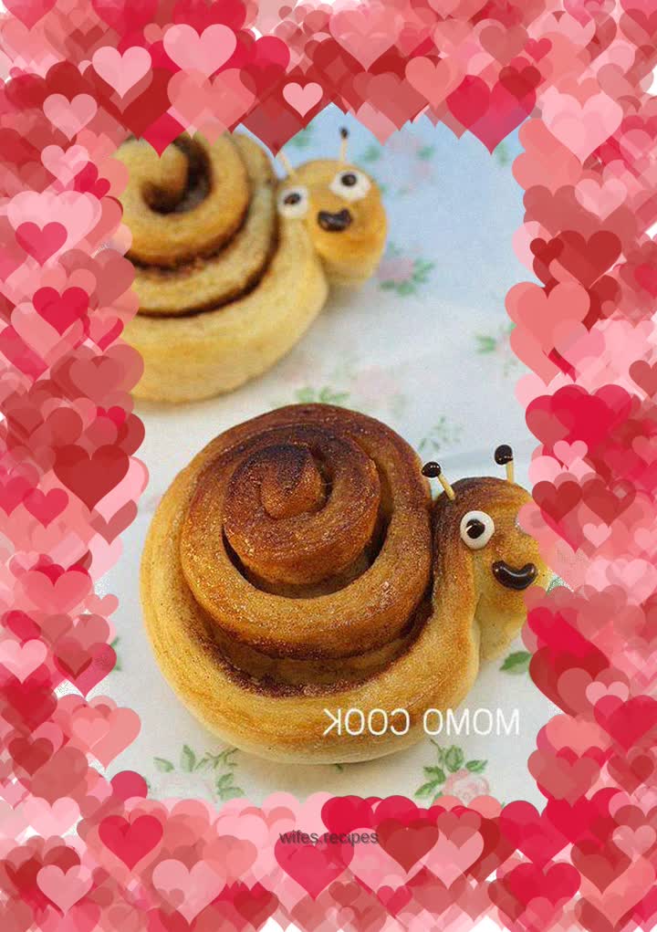 Little snail cinnamon rolls