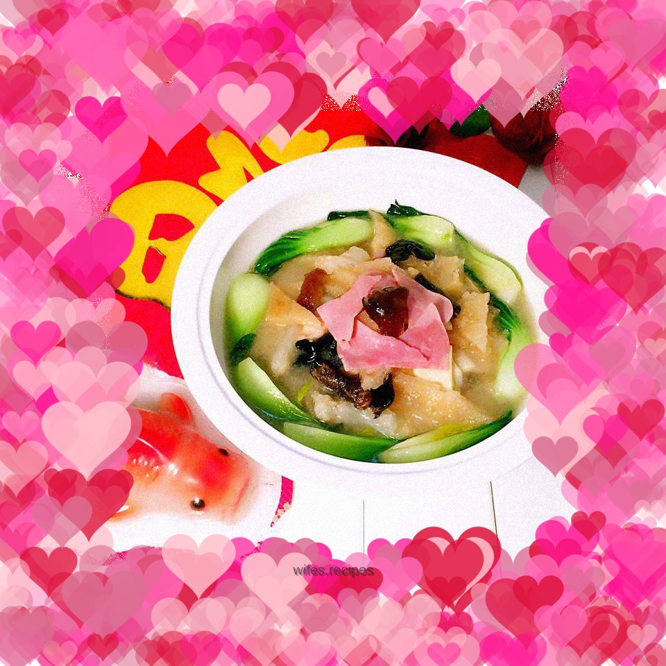 【Jiangsu】Pork skin and three delicacies soup