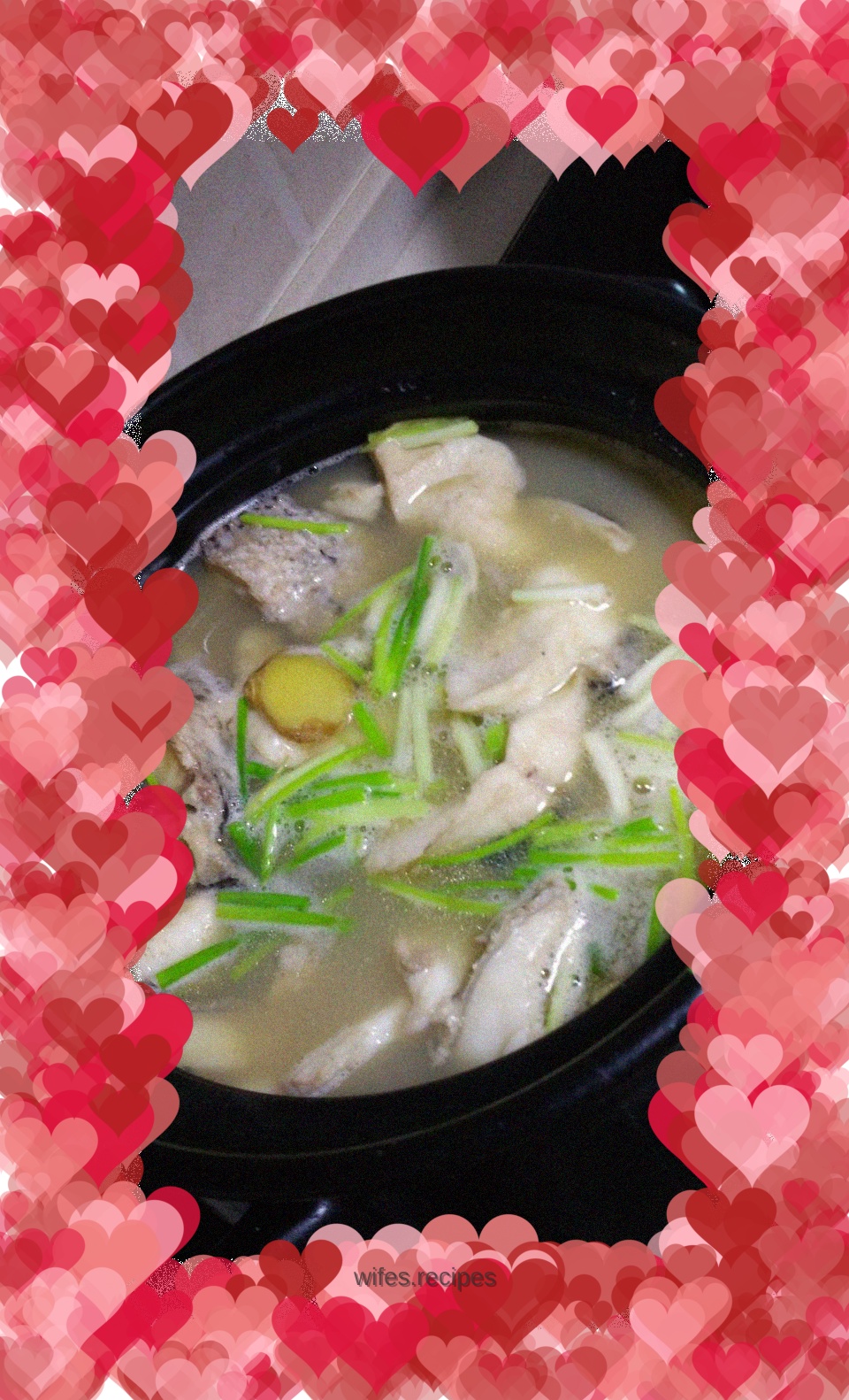 Braised mullet with mussels