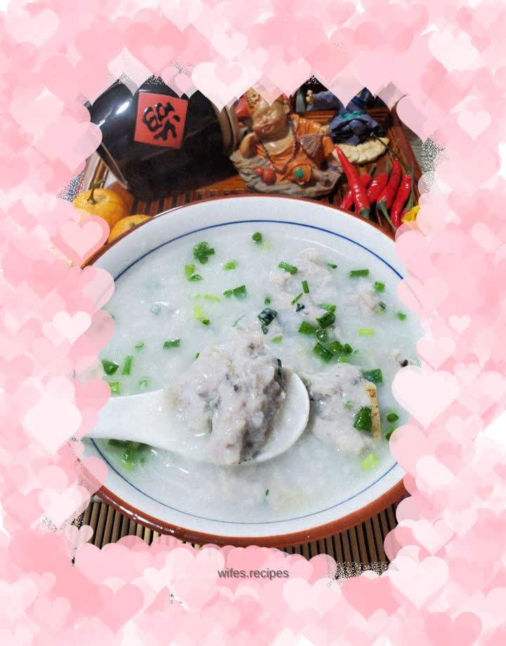 Fish porridge