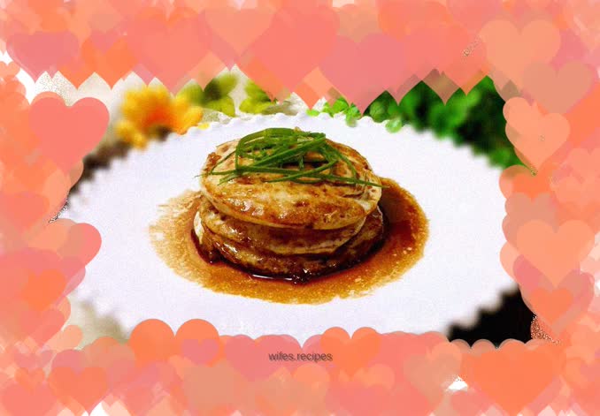 Sweet and sour poached eggs