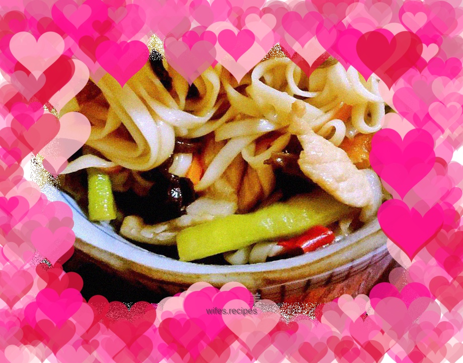 Colorful Bean Braised Noodles