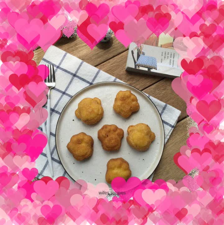 Pumpkin glutinous rice cake