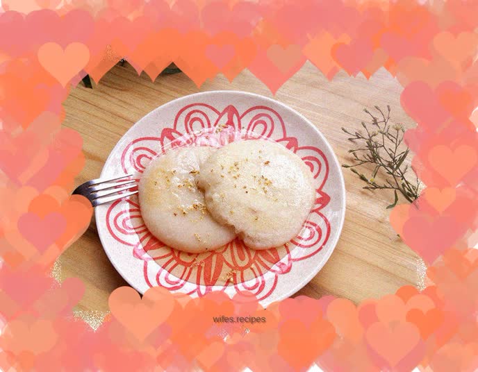 Osmanthus honey rice cake