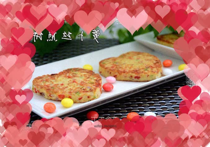 Shredded radish pancake
