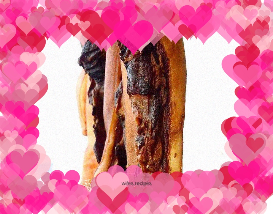 Fresh and sweet bacon