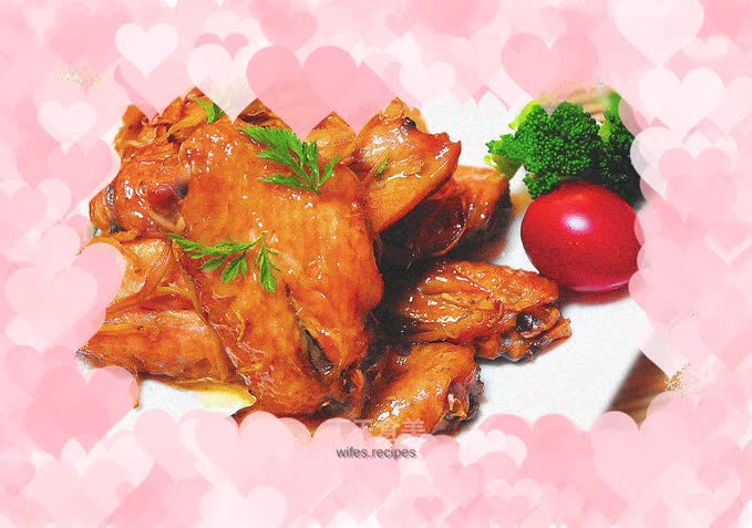 Ginger Honey Sauce Chicken Wings