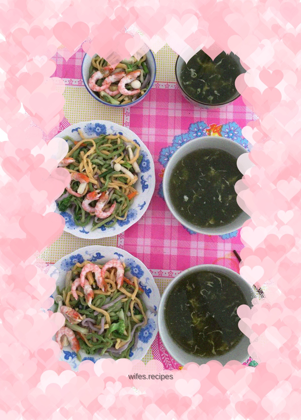 Colorful Vegetable Fried Noodles