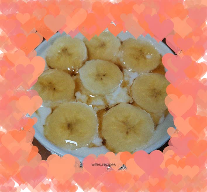 Honey Banana Coconut Milk Jelly
