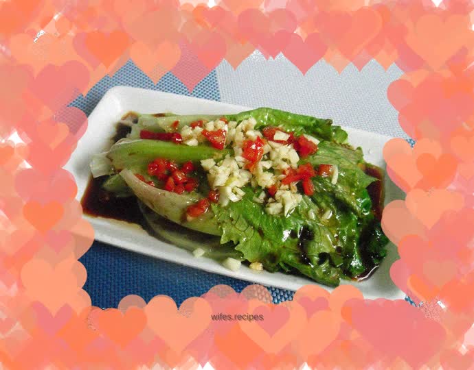 Garlic lettuce