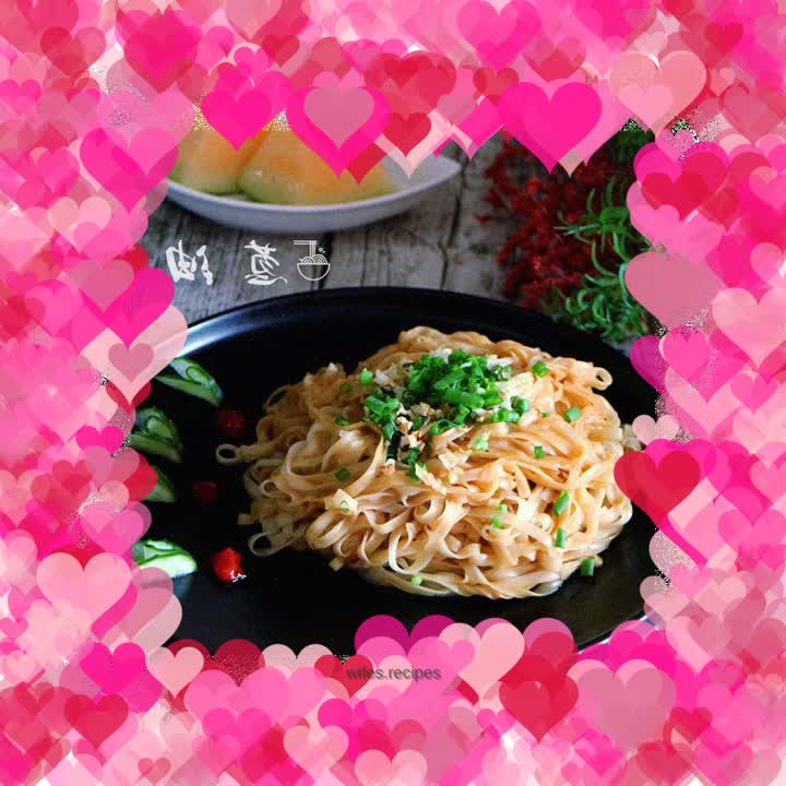 Scallion oil noodles