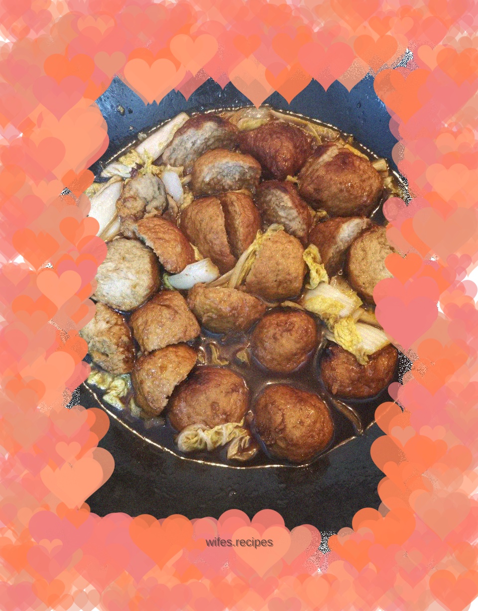 Kuaishou Cabbage Roasted Lotus Root Balls