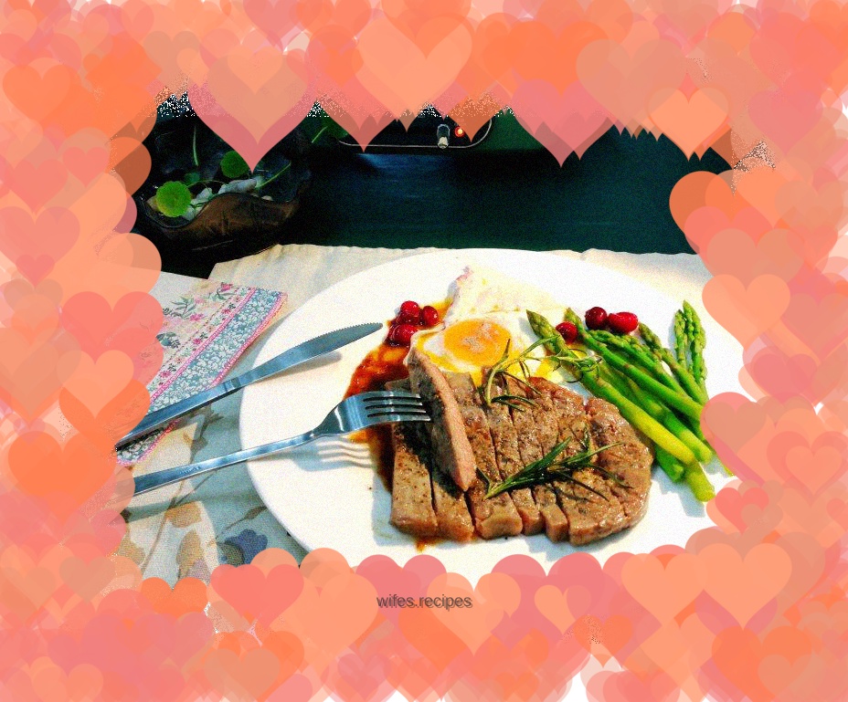 Longing for Life 5 ~ Cooking pan-fried steak at home