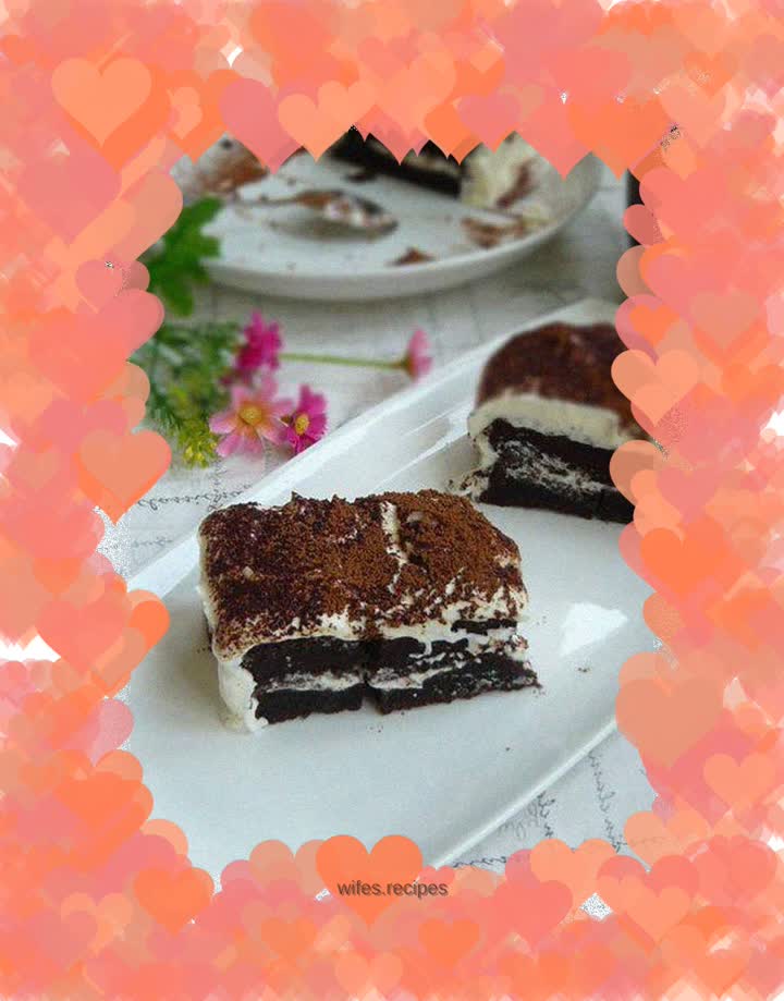 Add some energy in winter – chocolate cream squares