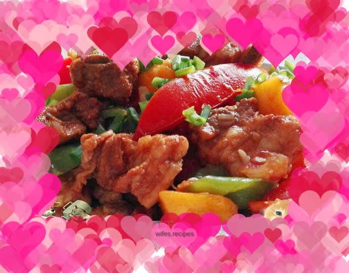 Pork Ribs with Mango Honey Sauce