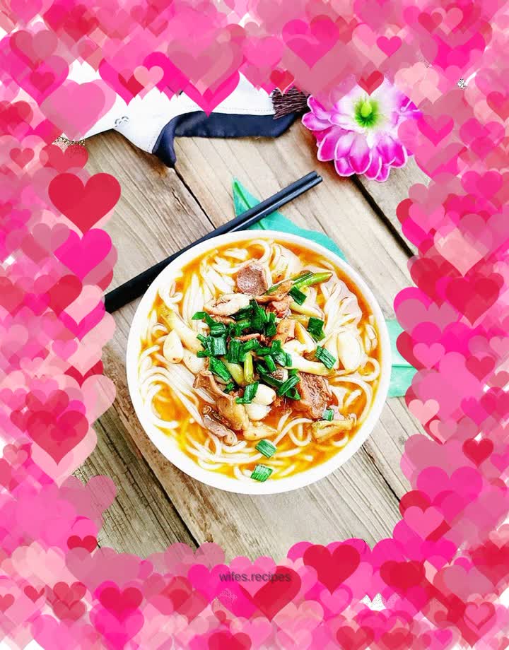 Duck Offal Boiled Rice Noodles