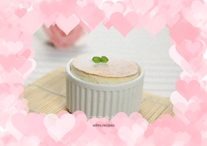French dessert as soft as clouds---Soufflé
