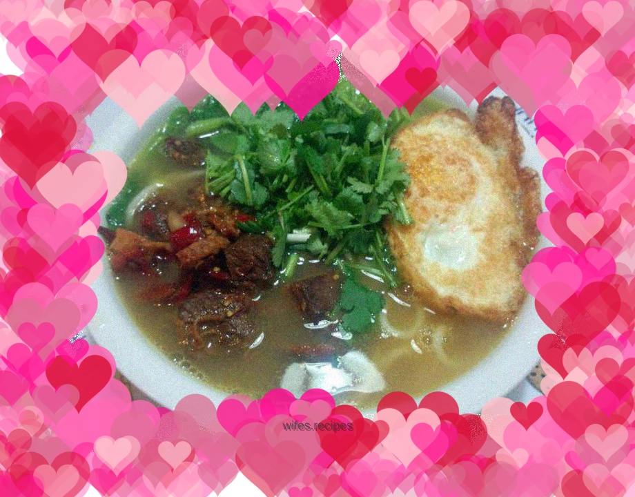 The taste of hometown----Beef Noodles