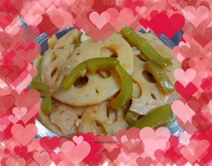 Crispy lotus root slices