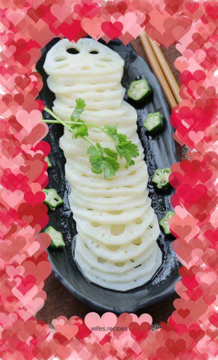 Foods you should eat more in autumn [Lotus Root]~Cold Lotus Root Slices