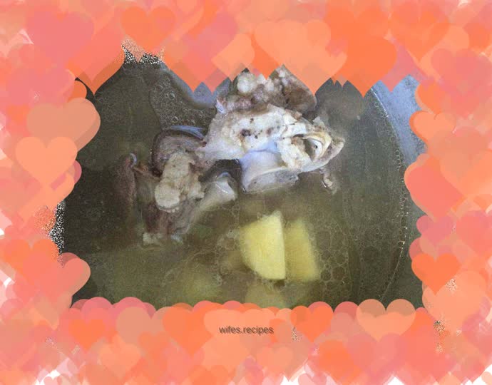 Stewed Hoof with Potatoes