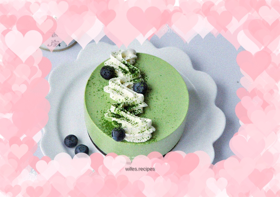 Matcha mousse