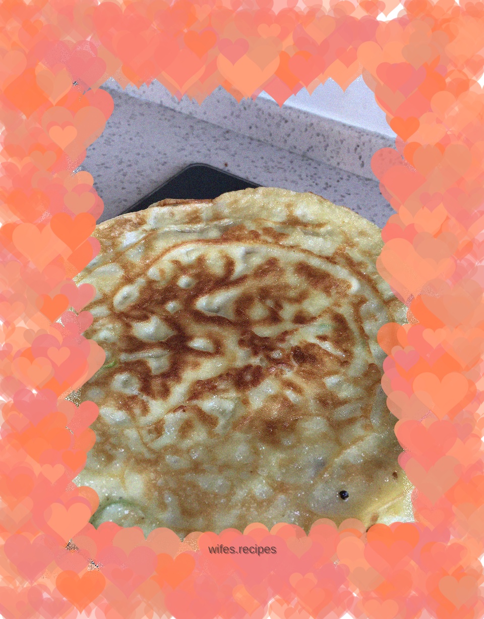 Camp breakfast - egg pancake