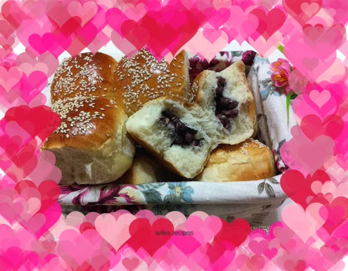 Red bean snack bag