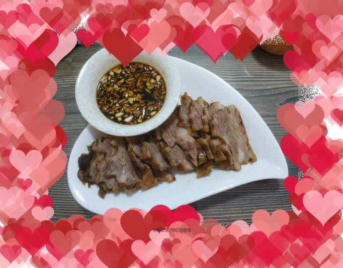 Donkey meat in sauce