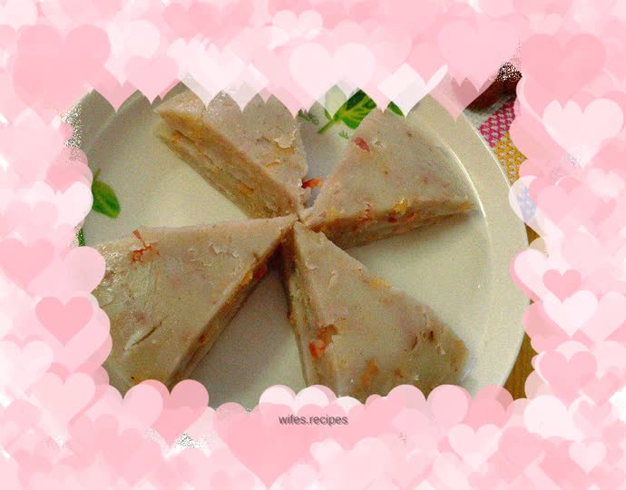 Taro cake