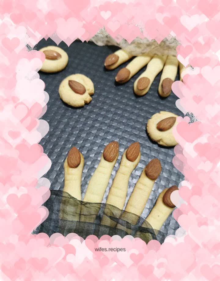 Witch finger cookies